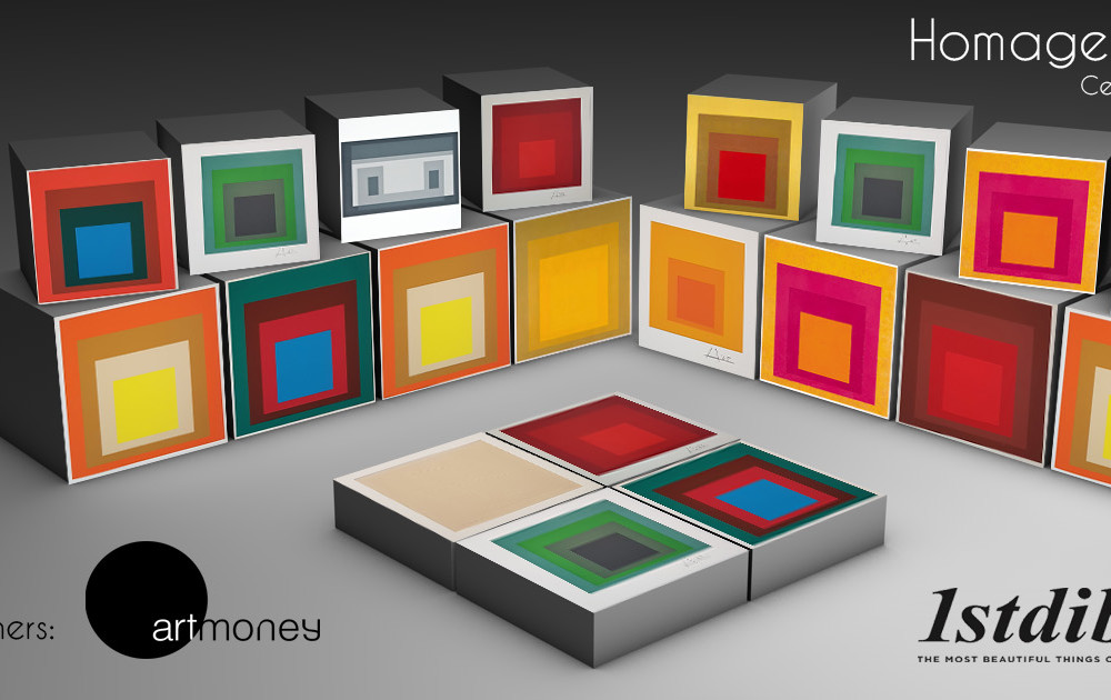 Cerbera Gallery - Homage to Josef Albers & the Square