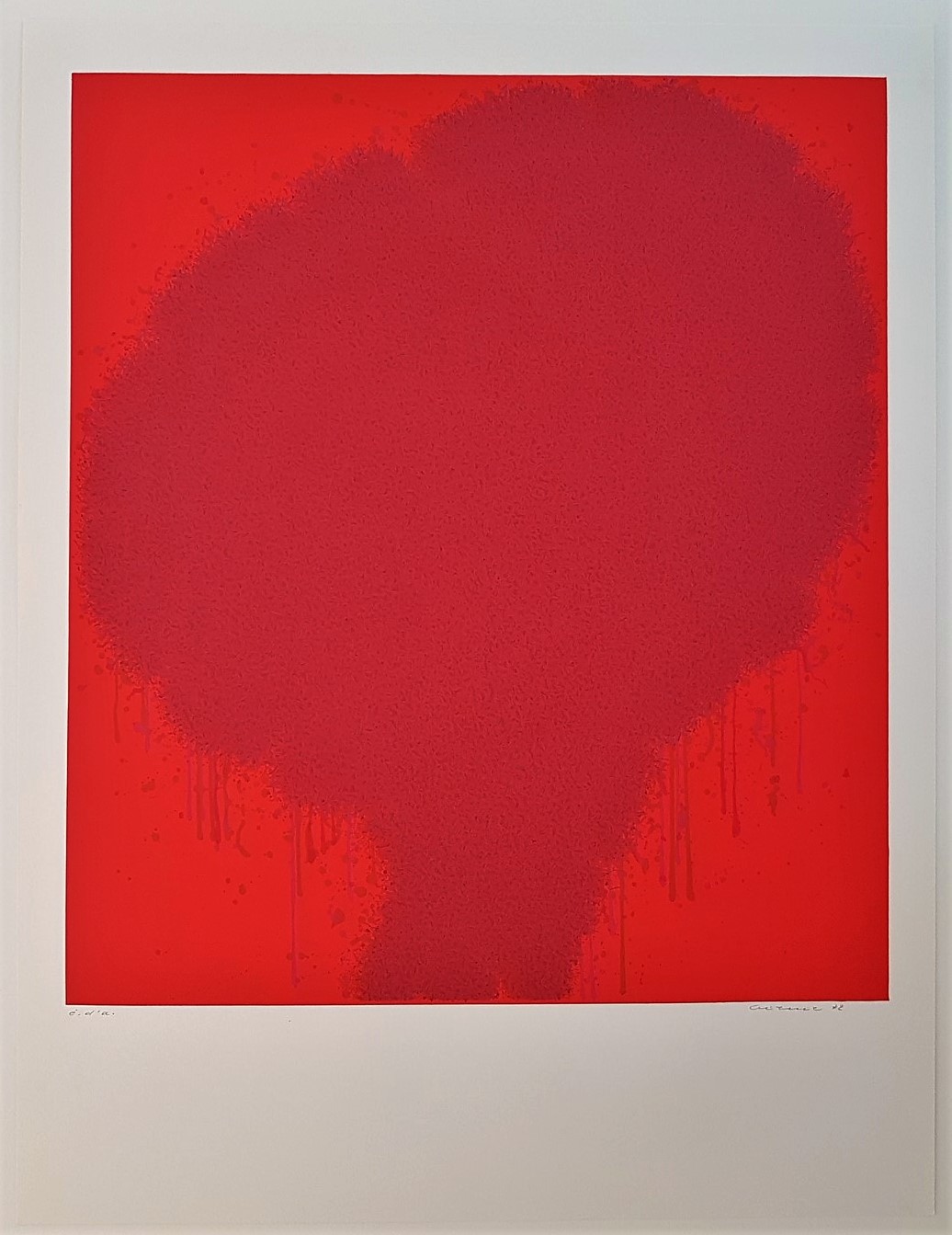 Untitled Gestural Abstraction - Bernd Berner