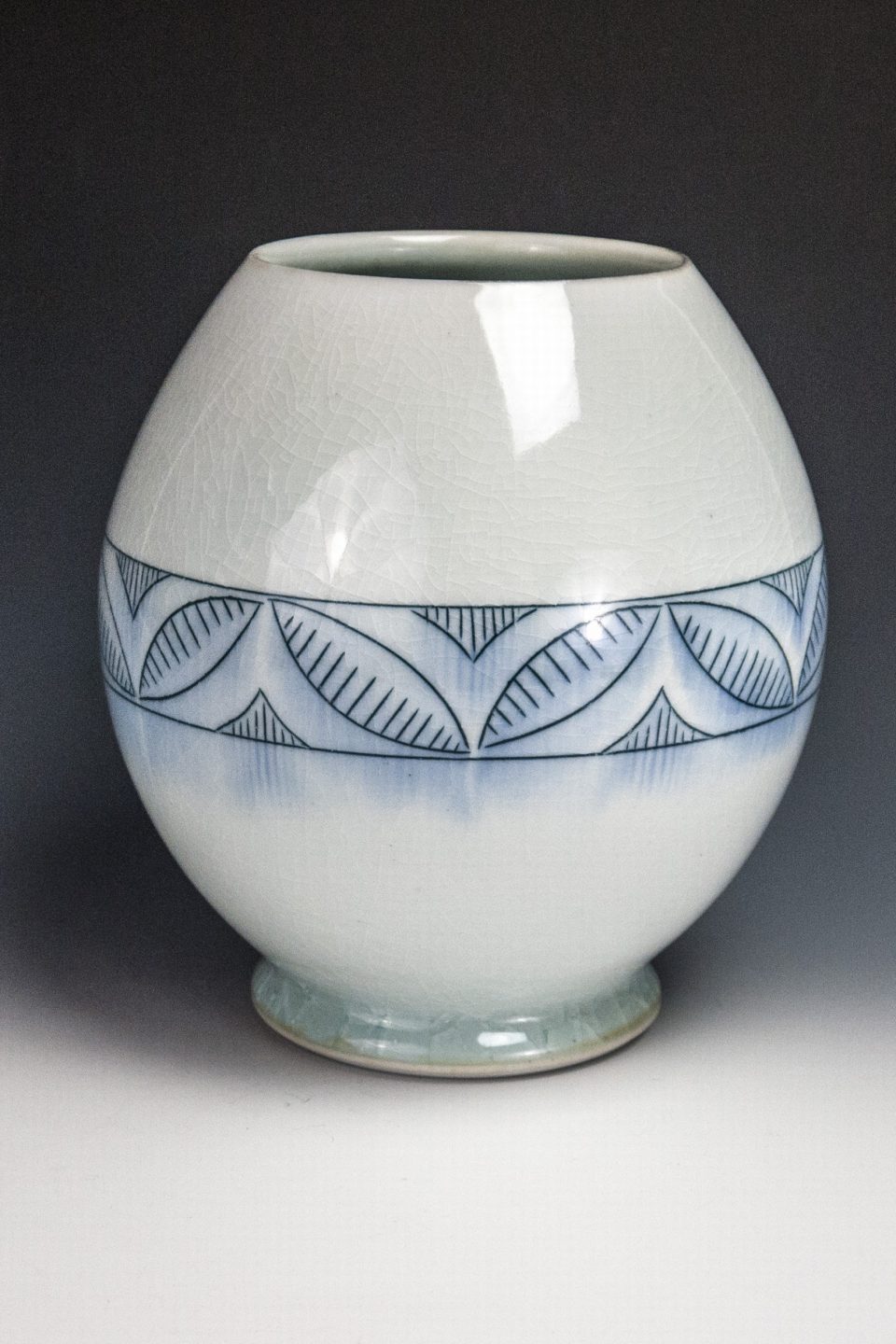 Steven Young Lee - Blue Blush Vase