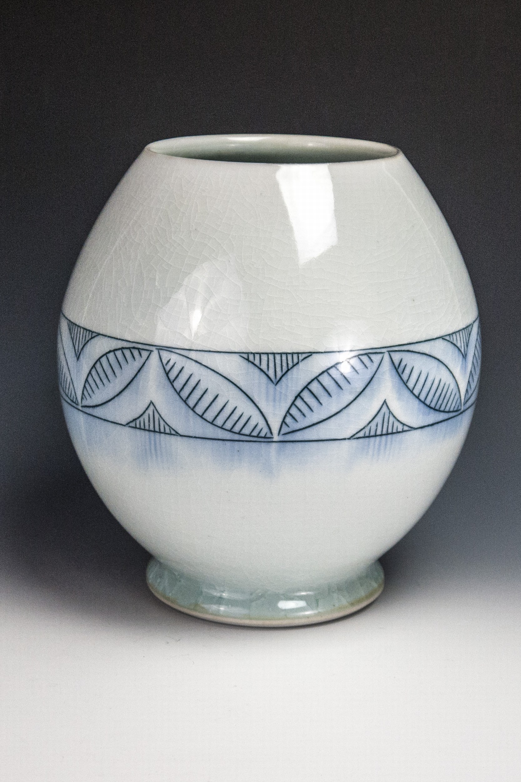 Steven Young Lee - Blue Blush Vase