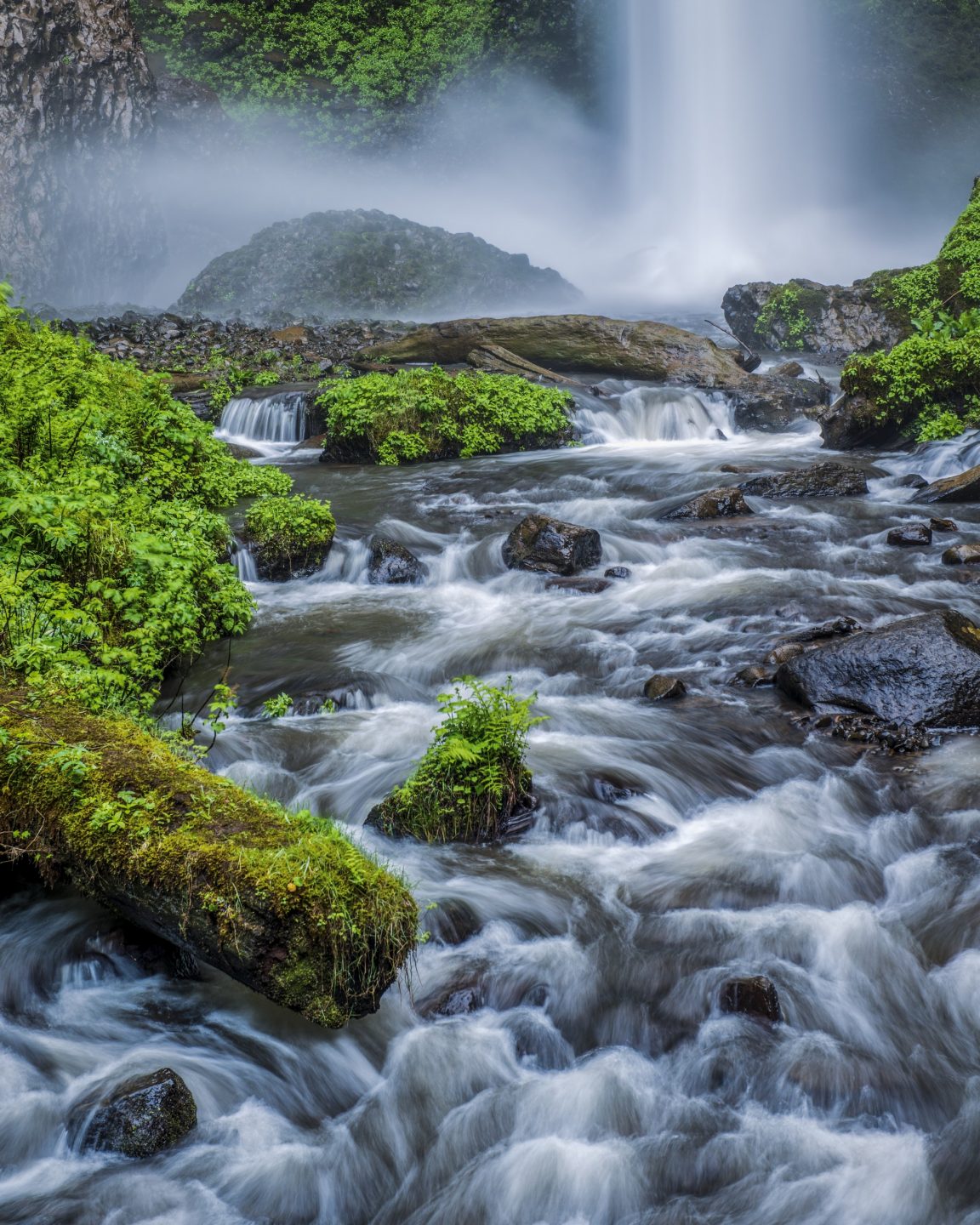 Lautorell Falls - Columbia River Gorge - Jack Hayhow